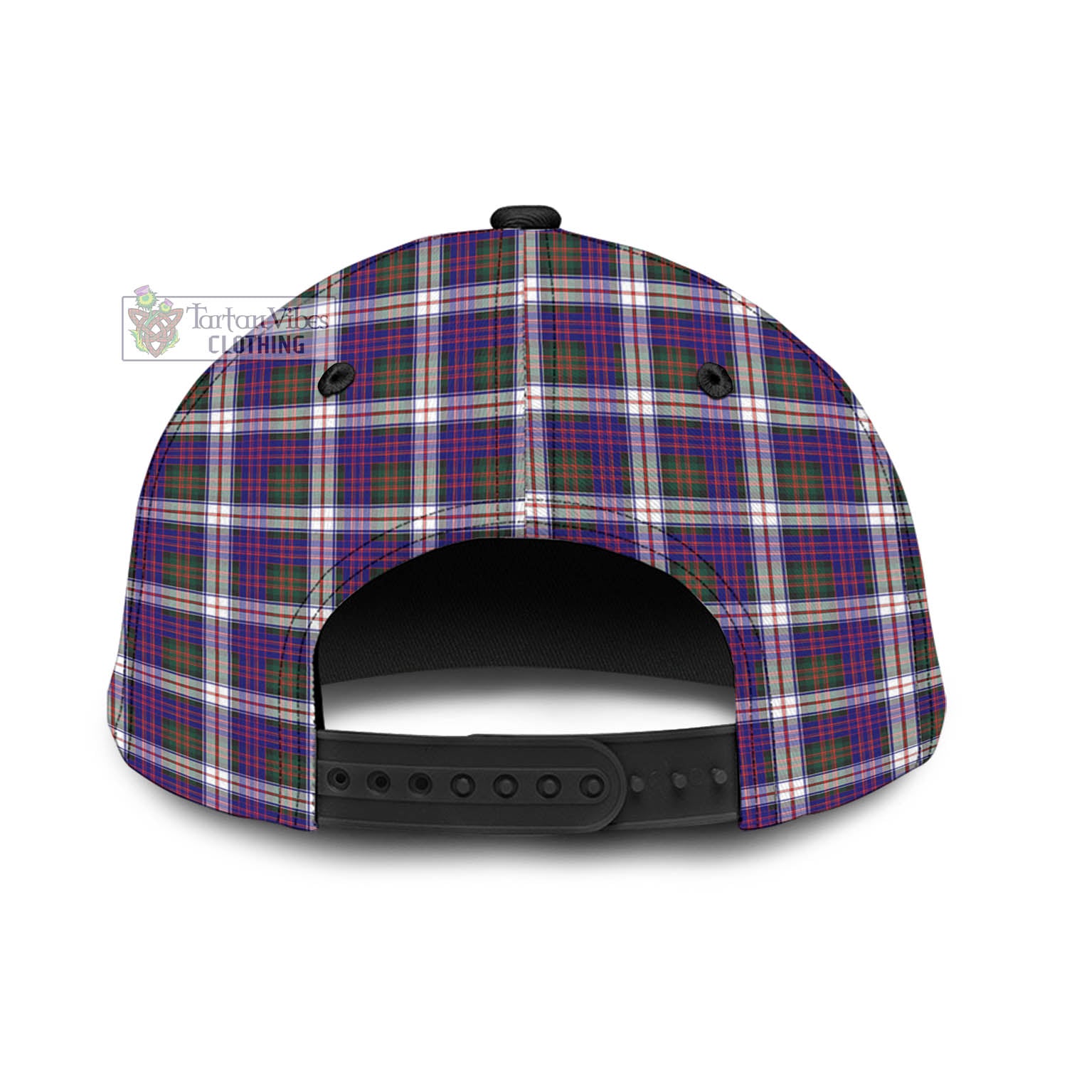 Tartan Vibes Clothing MacDonald Dress Modern Tartan Classic Cap with Family Crest In Me Style