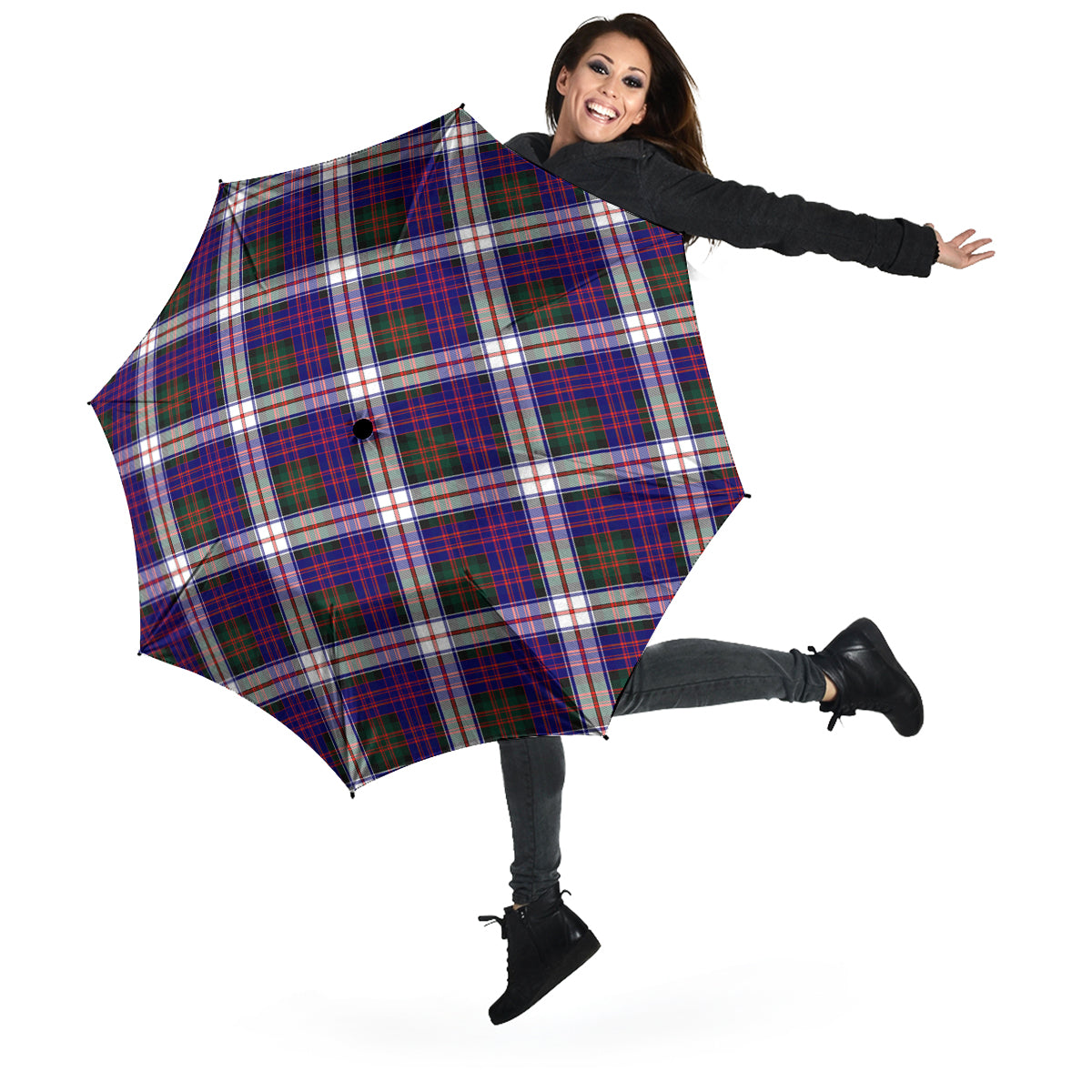 MacDonald Dress Modern Tartan Umbrella - Tartanvibesclothing