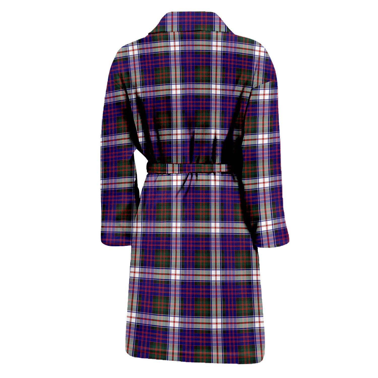 MacDonald Dress Modern Tartan Bathrobe with Family Crest - Tartan Vibes Clothing