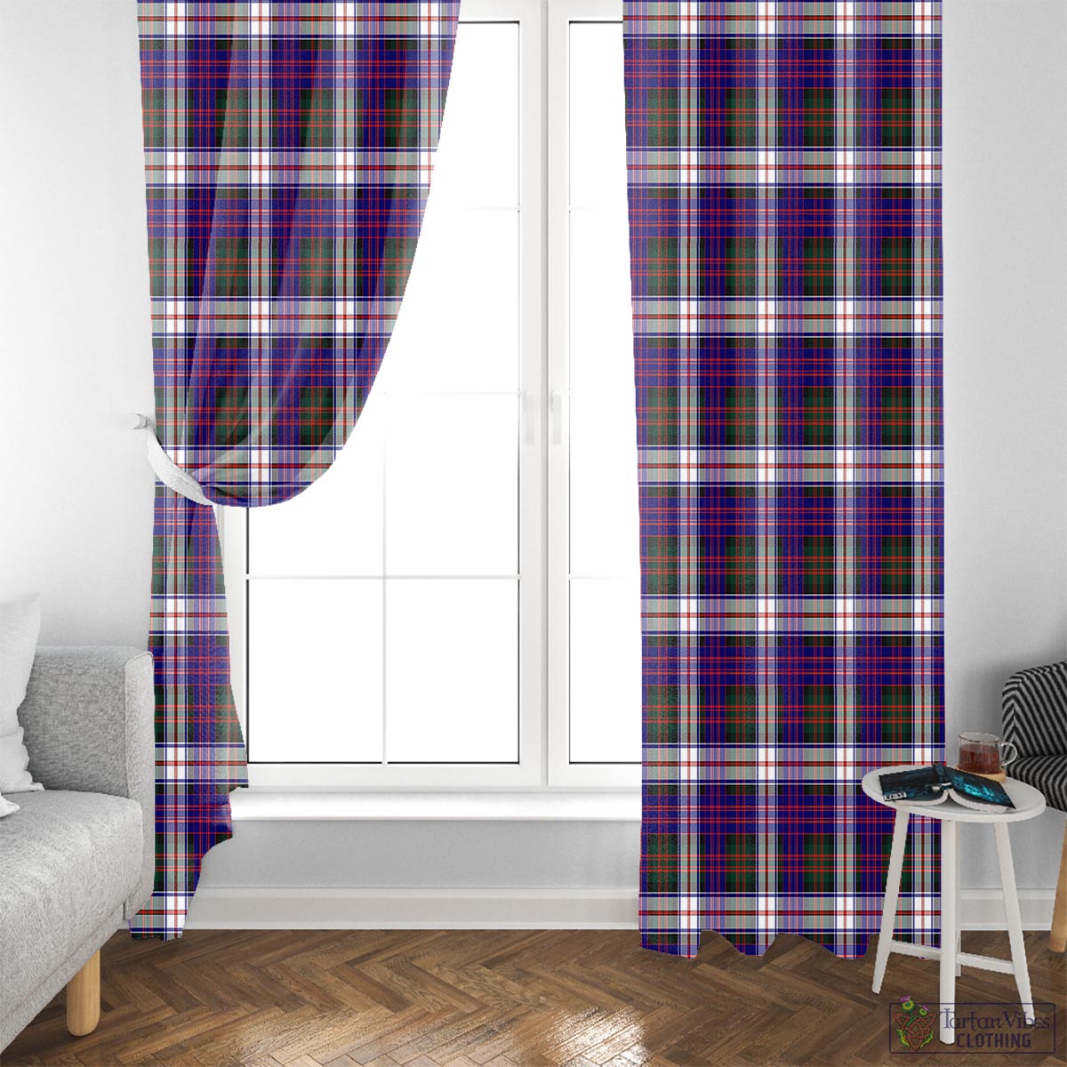 MacDonald Dress Modern Tartan Window Curtain