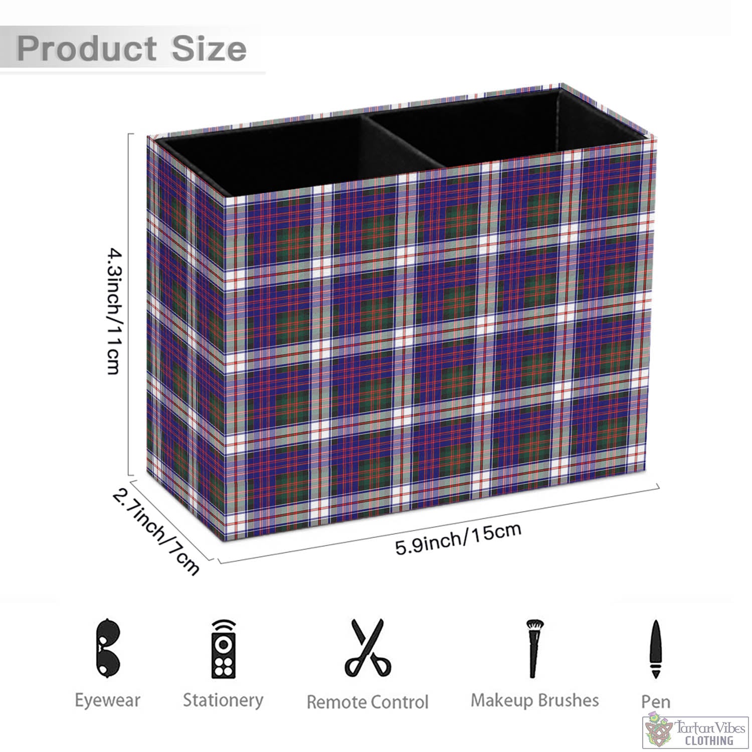 Tartan Vibes Clothing MacDonald Dress Modern Tartan Pen Holder