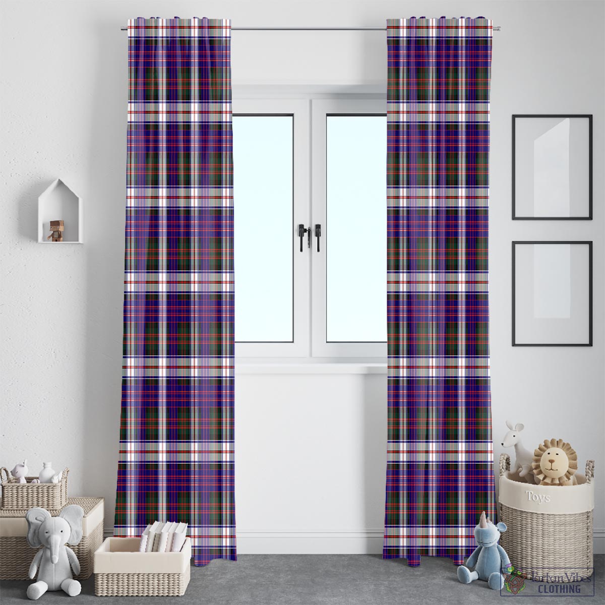 MacDonald Dress Modern Tartan Window Curtain