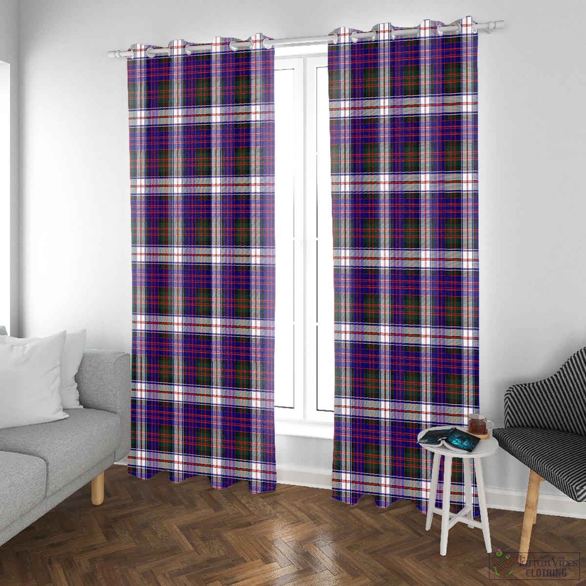 MacDonald Dress Modern Tartan Window Curtain