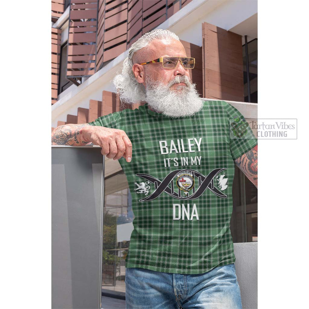 Tartan Vibes Clothing MacDonald Lord of the Isles Hunting Tartan Cotton T-shirt with Family Crest DNA In Me Style