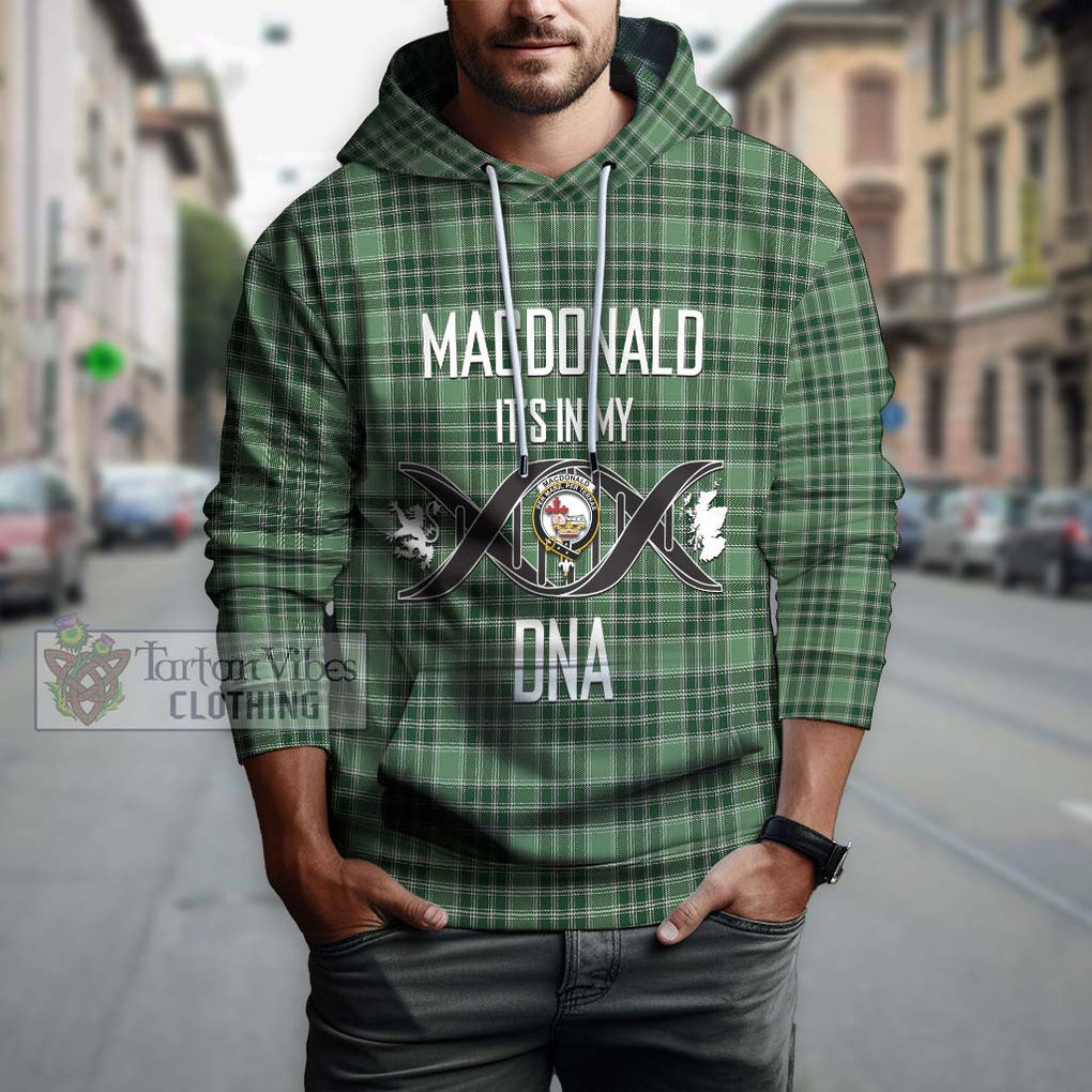 MacDonald Lord of the Isles Hunting Tartan Hoodie with Family Crest DNA In Me Style Pullover Hoodie - Tartanvibesclothing Shop