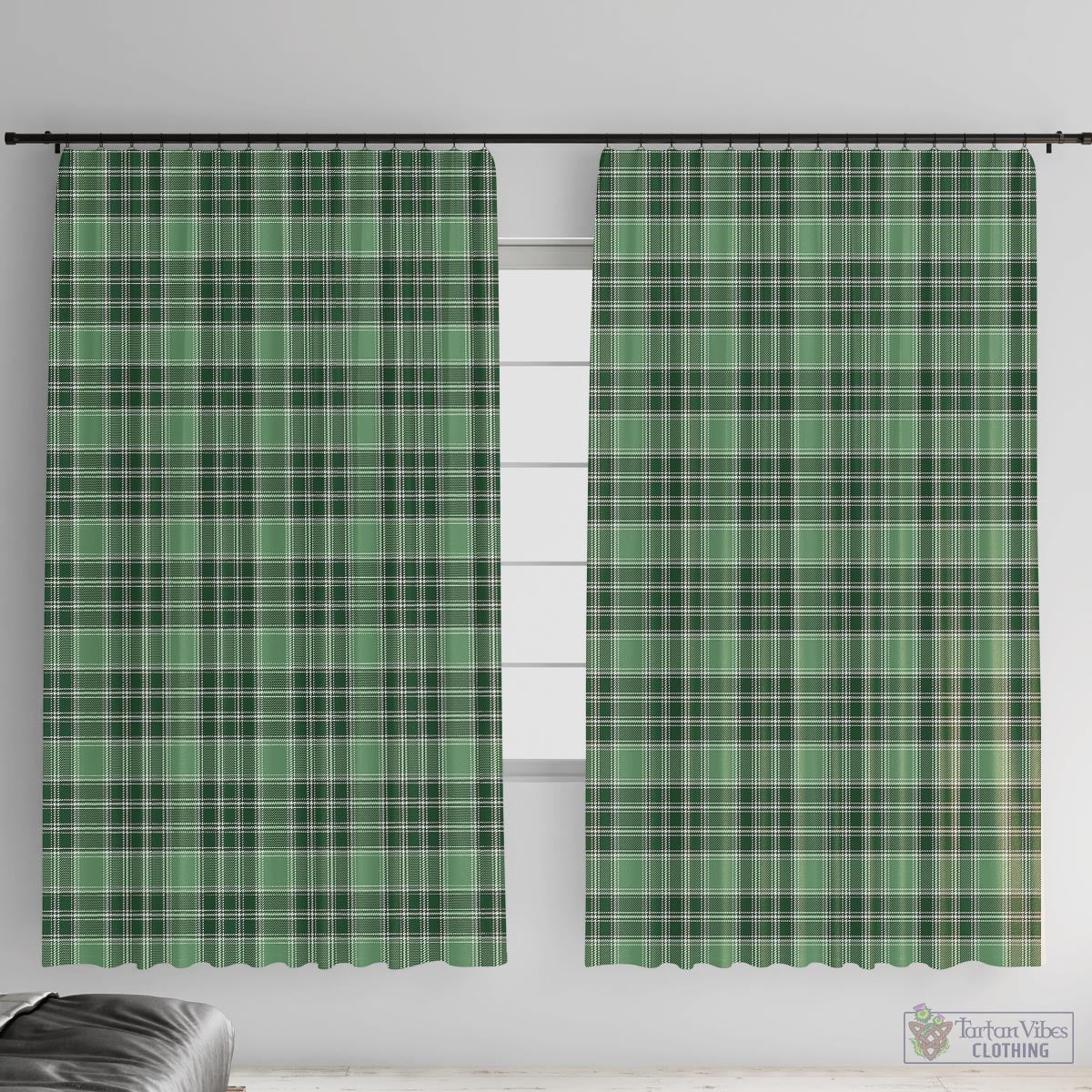 MacDonald Lord of the Isles Hunting Tartan Window Curtain