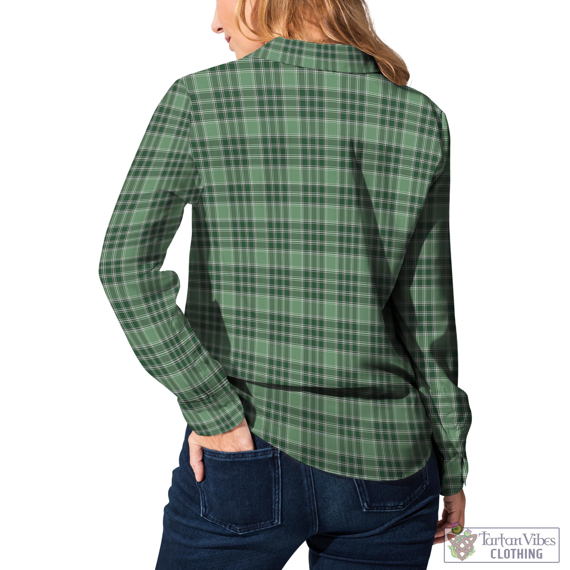 MacDonald Lord of the Isles Hunting Tartan Womens Casual Shirt