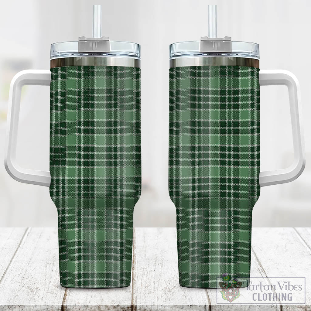 Tartan Vibes Clothing MacDonald Lord of the Isles Hunting Tartan Tumbler with Handle