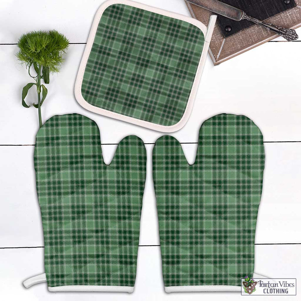 MacDonald Lord of the Isles Hunting Tartan Combo Oven Mitt & Pot-Holder Combo 1 Oven Mitt & 1 Pot-Holder White - Tartan Vibes Clothing