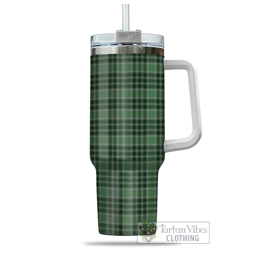 Tartan Vibes Clothing MacDonald Lord of the Isles Hunting Tartan Tumbler with Handle