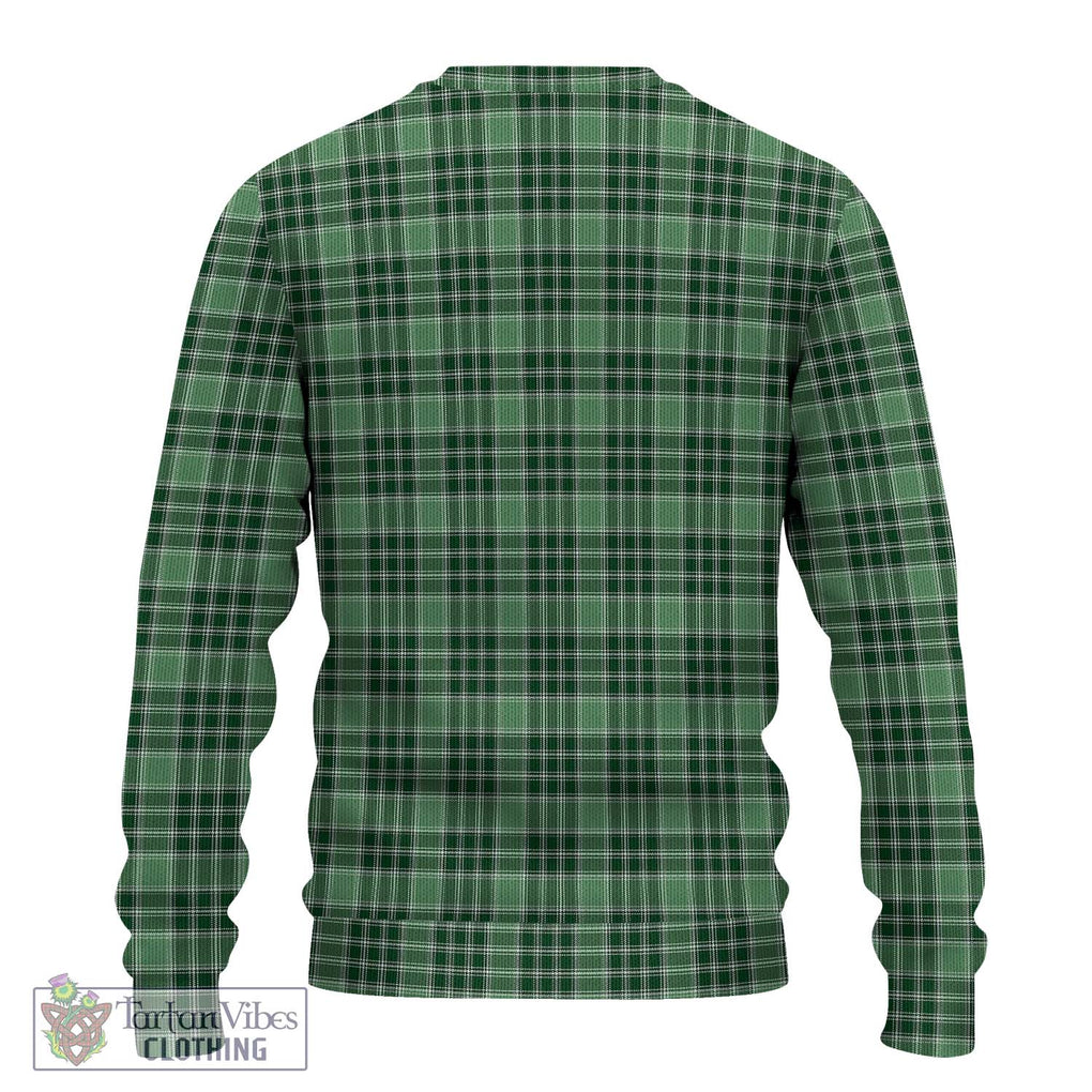 MacDonald Lord of the Isles Hunting Tartan Knitted Sweater with Family Crest DNA In Me Style - Tartanvibesclothing Shop