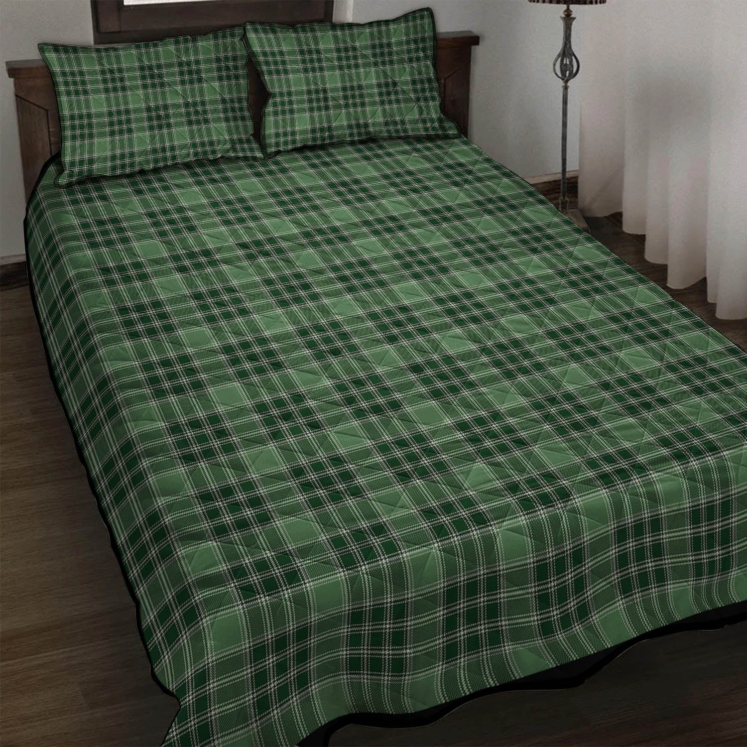 MacDonald Lord of the Isles Hunting Tartan Quilt Bed Set - Tartan Vibes Clothing