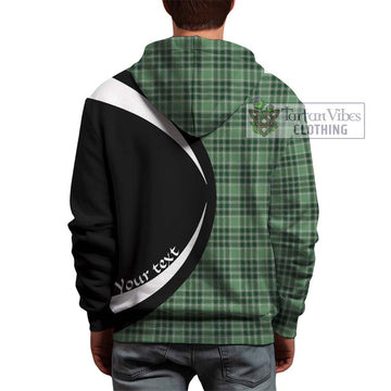 MacDonald Lord of the Isles Hunting Tartan Hoodie with Family Crest Circle Style