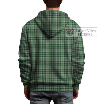 MacDonald Lord of the Isles Hunting Tartan Hoodie with Family Crest DNA In Me Style