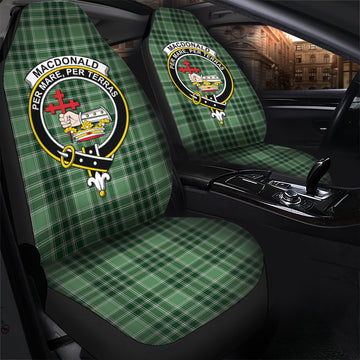 MacDonald Lord of the Isles Hunting Tartan Car Seat Cover with Family Crest