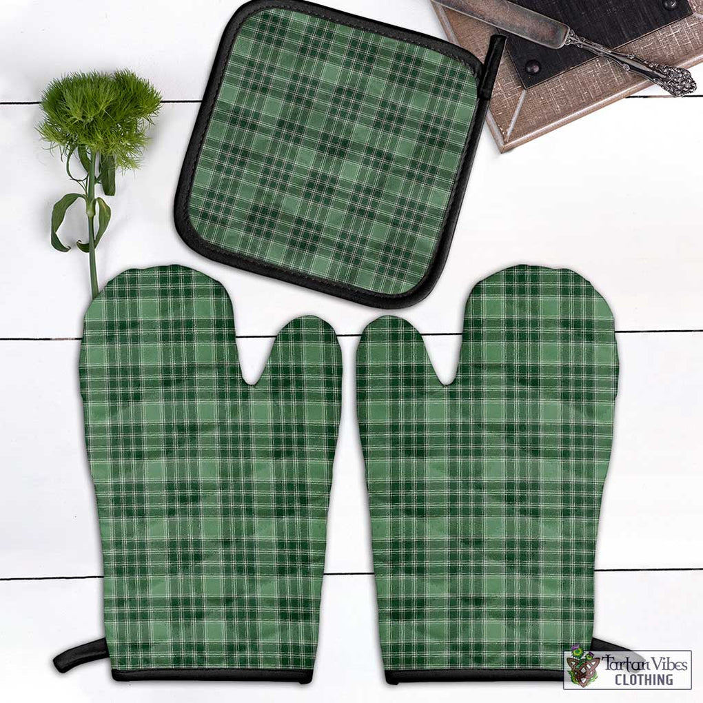 MacDonald Lord of the Isles Hunting Tartan Combo Oven Mitt & Pot-Holder Combo 1 Oven Mitt & 1 Pot-Holder Black - Tartan Vibes Clothing