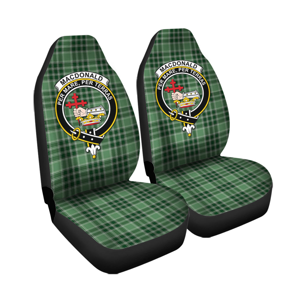 MacDonald Lord of the Isles Hunting Tartan Car Seat Cover with Family Crest - Tartanvibesclothing