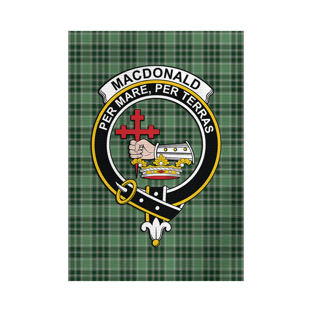 MacDonald Lord of the Isles Hunting Tartan Flag with Family Crest - Tartan Vibes Clothing