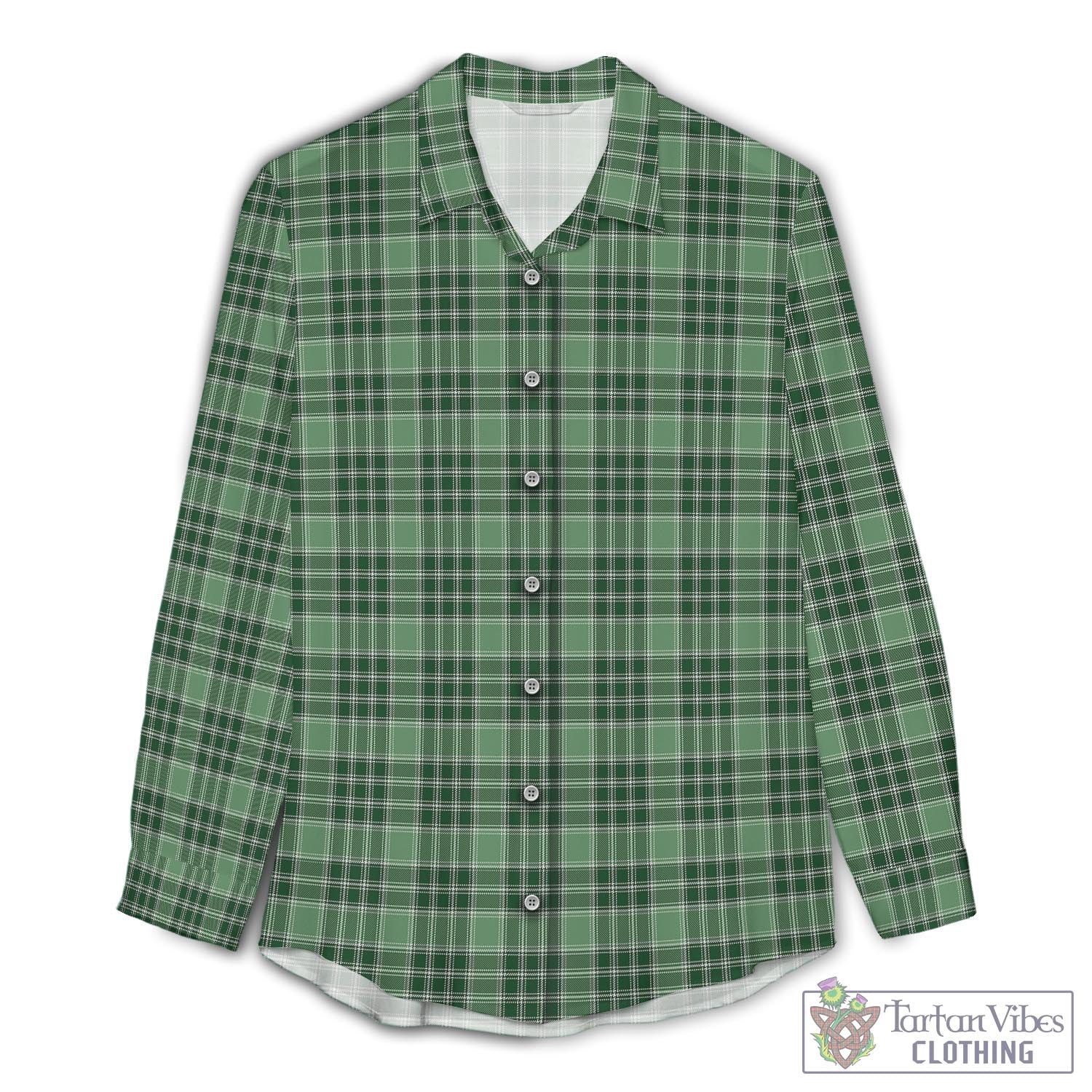 MacDonald Lord of the Isles Hunting Tartan Womens Casual Shirt