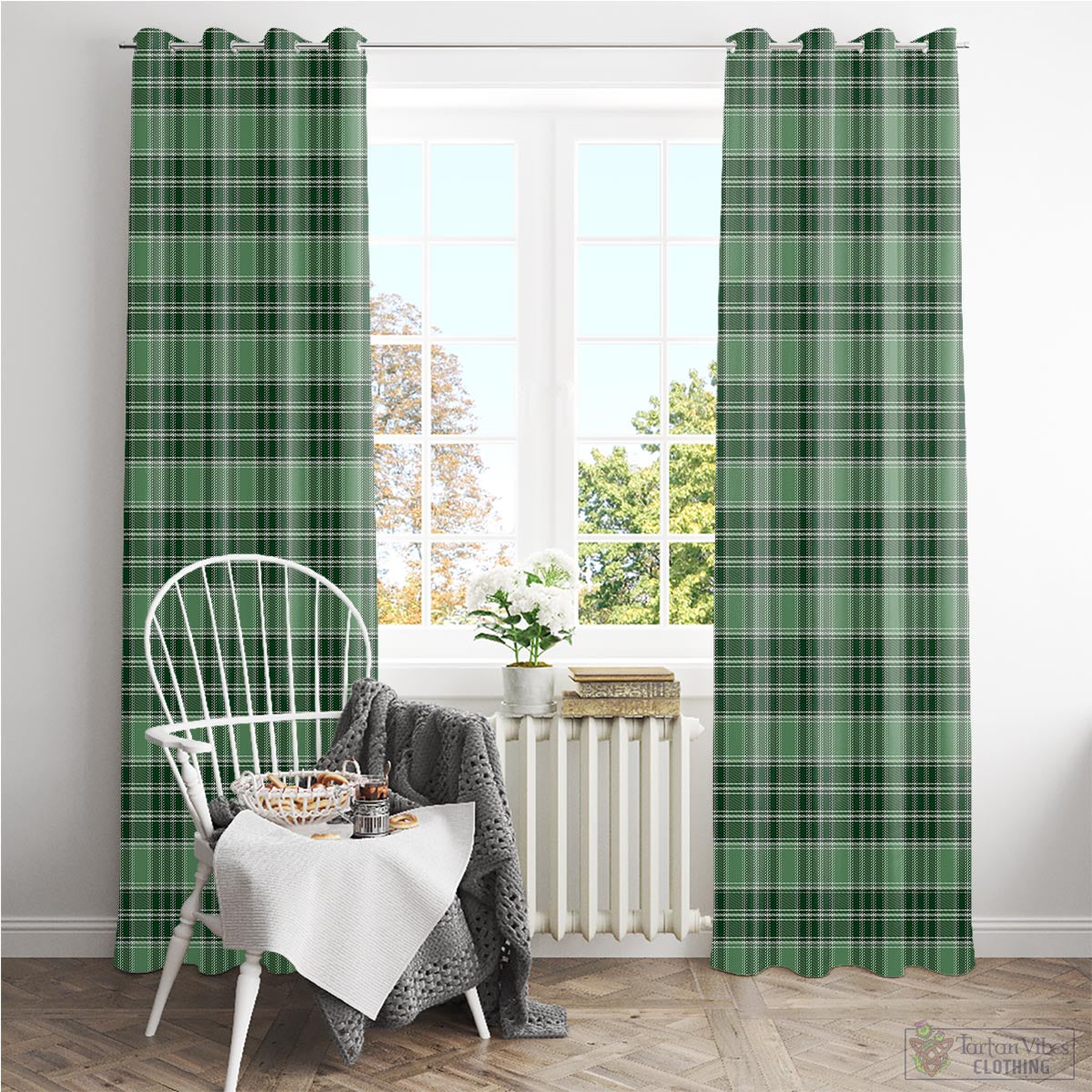 MacDonald Lord of the Isles Hunting Tartan Window Curtain