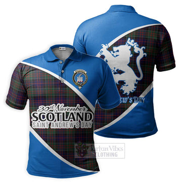 MacDonald (McDonald) of Clanranald Family Crest Tartan Polo Shirt Celebrate Saint Andrew's Day in Style