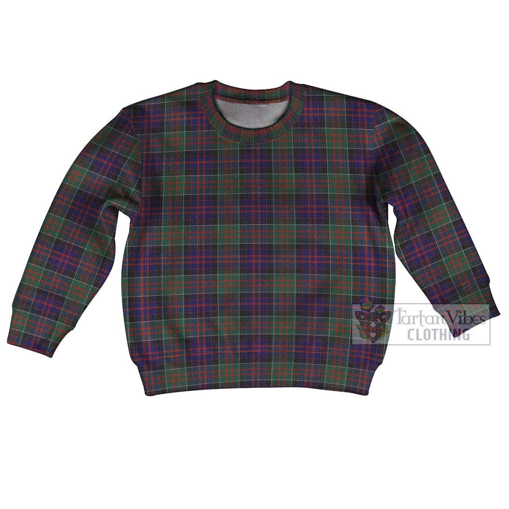 Tartan Vibes Clothing MacDonald (McDonald) of Clanranald Tartan Kid Ugly Sweater