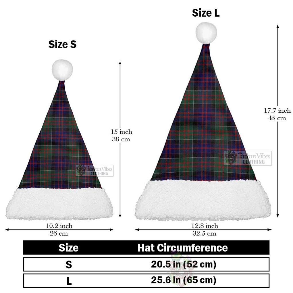 Tartan Vibes Clothing MacDonald (McDonald) of Clanranald Tartan Christmas Santa Hats