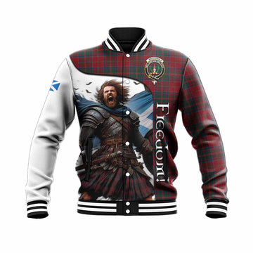 MacDonald (McDonald) of Glencoe Crest Tartan Baseball Jacket Inspired by the Freedom of Scottish Warrior