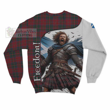 MacDonald (McDonald) of Glencoe Crest Tartan Sweatshirt Inspired by the Freedom of Scottish Warrior