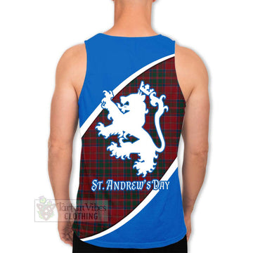 MacDonald (McDonald) of Glencoe Family Crest Tartan Men's Tank Top Celebrate Saint Andrew's Day in Style