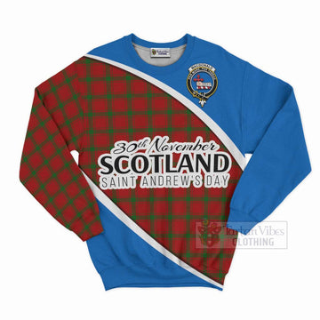 MacDonald (McDonald) of Sleat Family Crest Tartan Sweatshirt Celebrate Saint Andrew's Day in Style