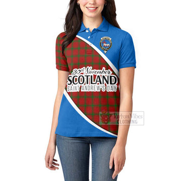 MacDonald (McDonald) of Sleat Family Crest Tartan Women's Polo Shirt Celebrate Saint Andrew's Day in Style