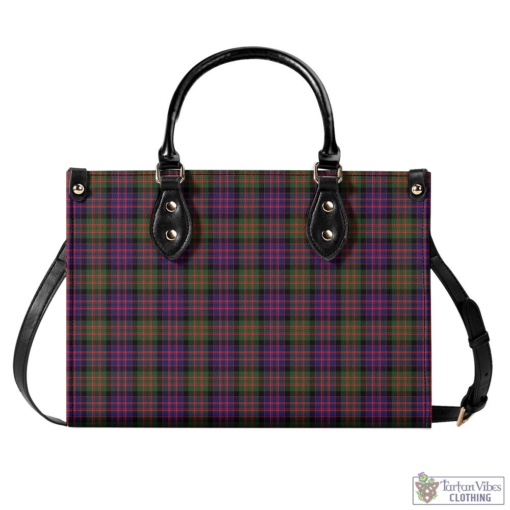 Tartan Vibes Clothing MacDonald Modern Tartan Luxury Leather Handbags