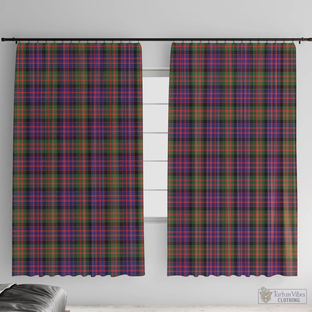 MacDonald Modern Tartan Window Curtain