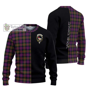 MacDonald Modern Tartan Ugly Sweater with Family Crest and Half Of Me Style