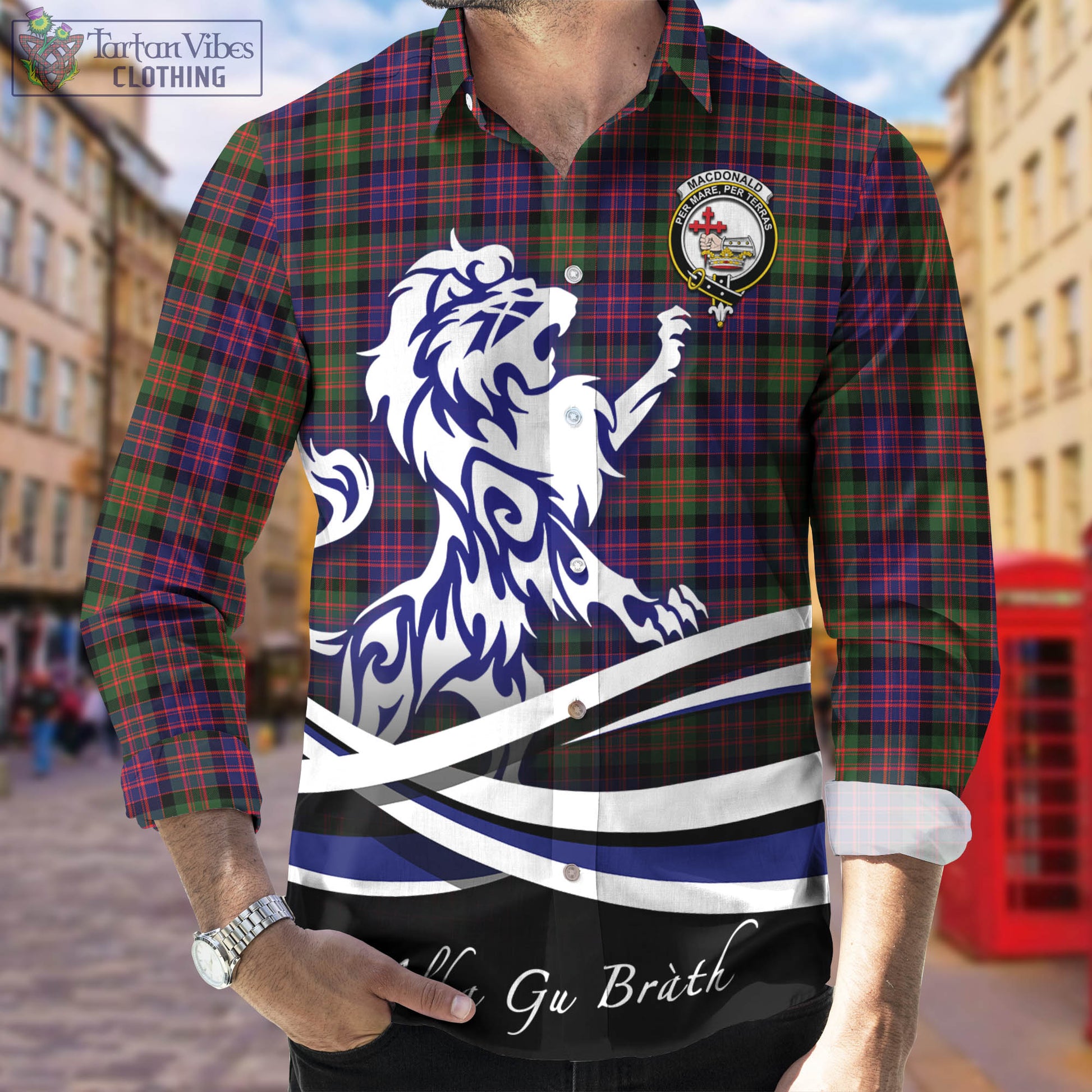 macdonald-modern-tartan-long-sleeve-button-up-shirt-with-alba-gu-brath-regal-lion-emblem