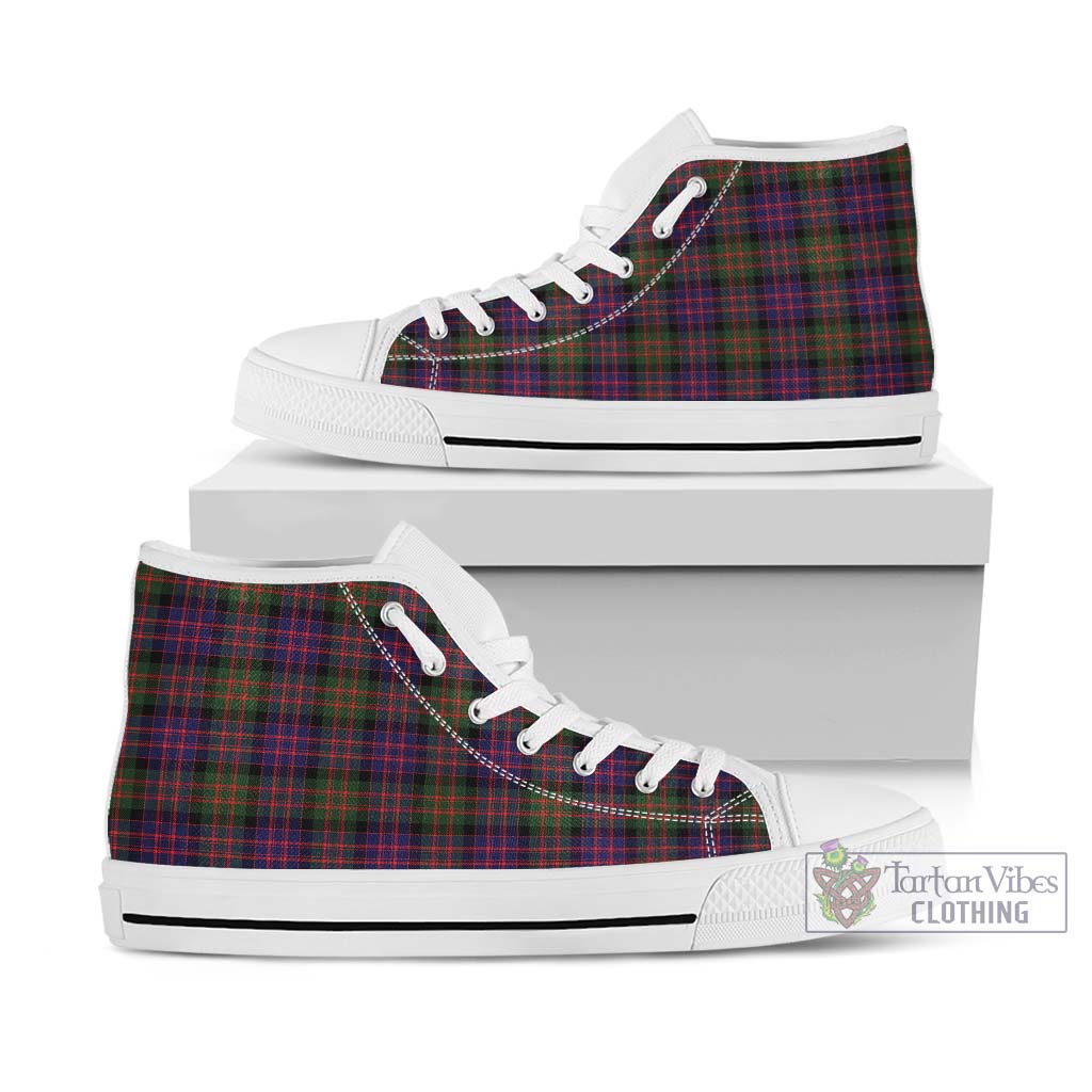 Tartan Vibes Clothing MacDonald Modern Tartan High Top Shoes