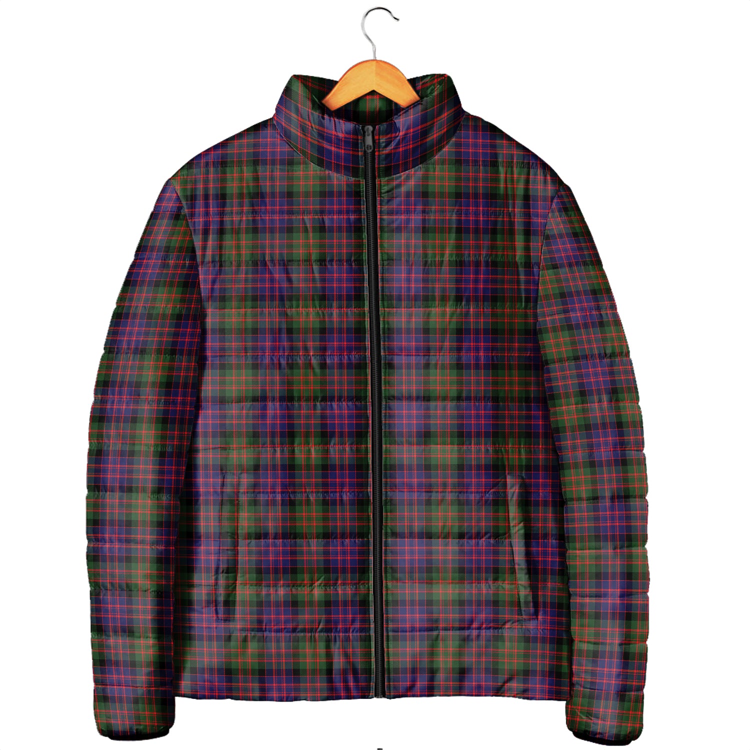 MacDonald Modern Tartan Padded Jacket Men's Padded Jacket - Tartan Vibes Clothing