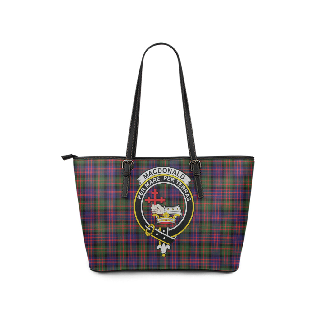 macdonald-modern-tartan-leather-tote-bag-with-family-crest