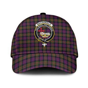 MacDonald Modern Tartan Classic Cap with Family Crest