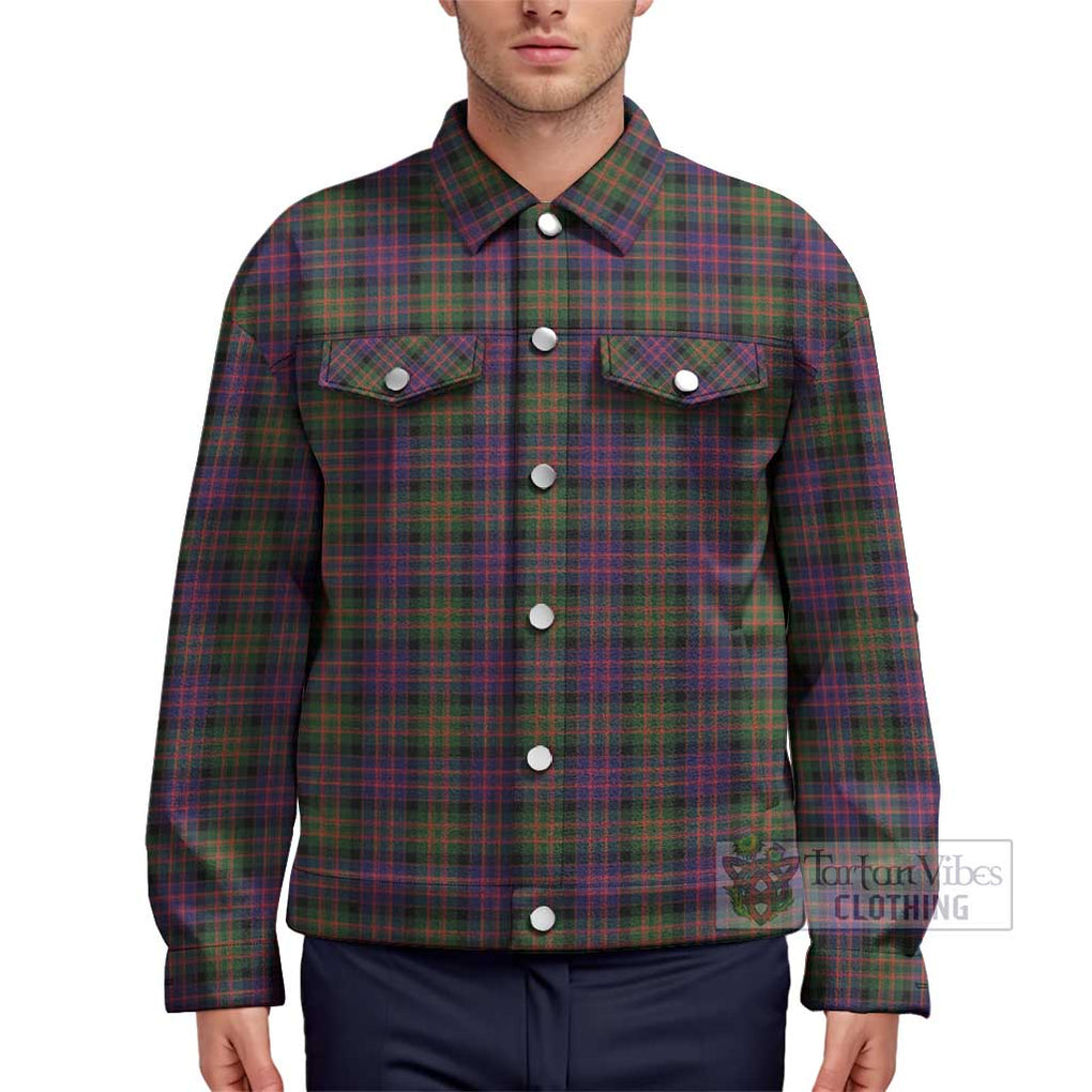 MacDonald Modern Tartan Unisex Lapel Cotton Jacket Unisex - Tartan Vibes Clothing