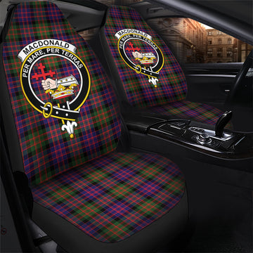 MacDonald Modern Tartan Car Seat Cover with Family Crest