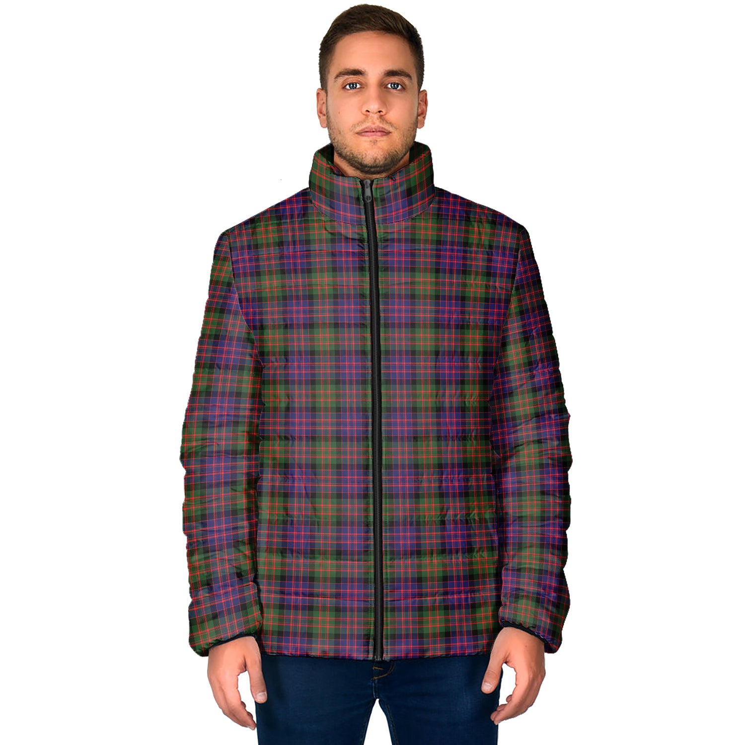 MacDonald Modern Tartan Padded Jacket - Tartan Vibes Clothing