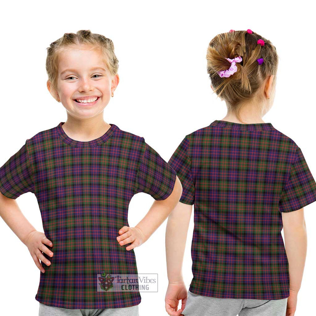 MacDonald Modern Tartan Kid T-Shirt - Tartanvibesclothing Shop