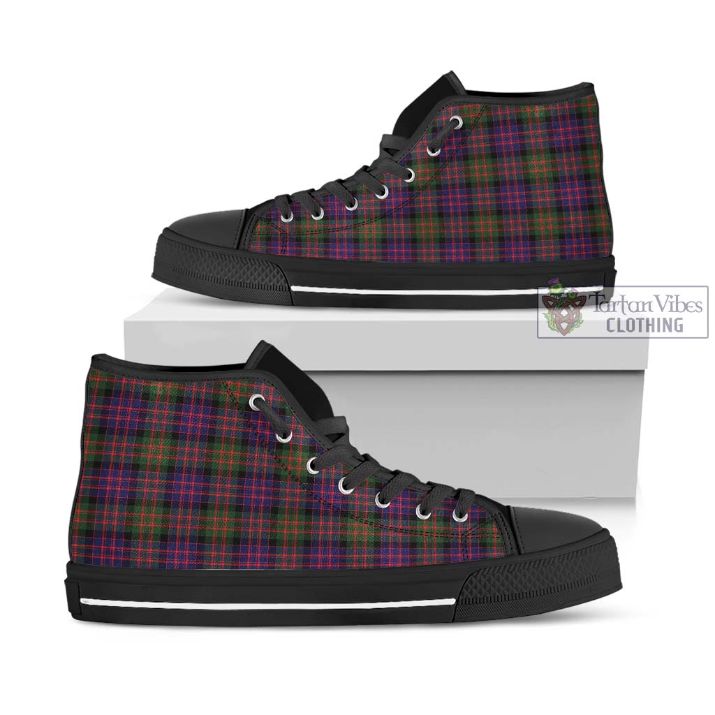 Tartan Vibes Clothing MacDonald Modern Tartan High Top Shoes