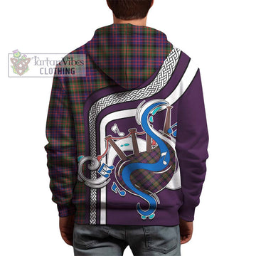 MacDonald Modern Tartan Hoodie with Epic Bagpipe Style