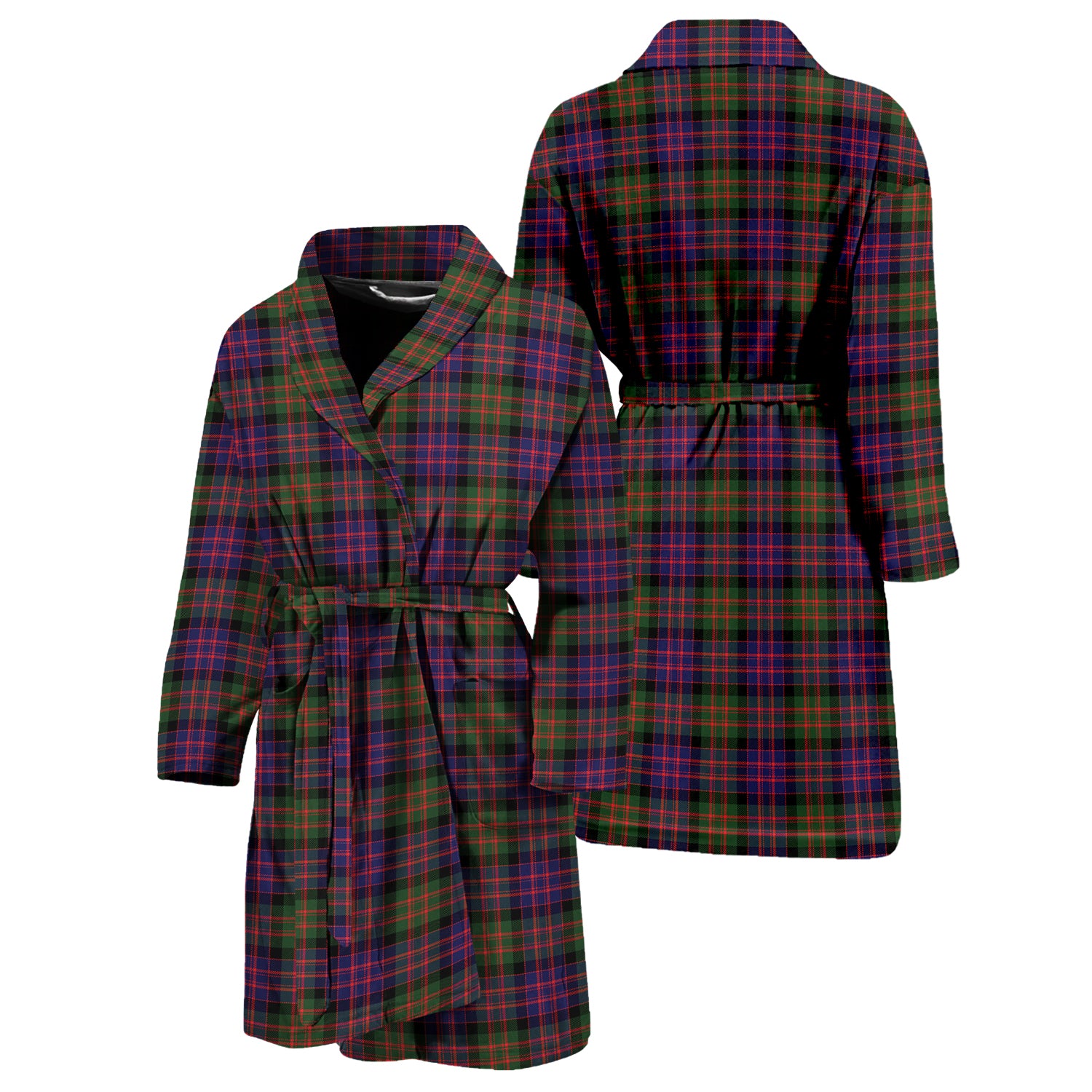 MacDonald Modern Tartan Bathrobe Unisex M - Tartan Vibes Clothing