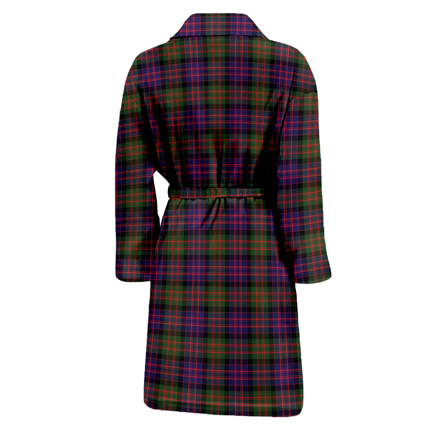 MacDonald Modern Tartan Bathrobe with Family Crest - Tartan Vibes Clothing