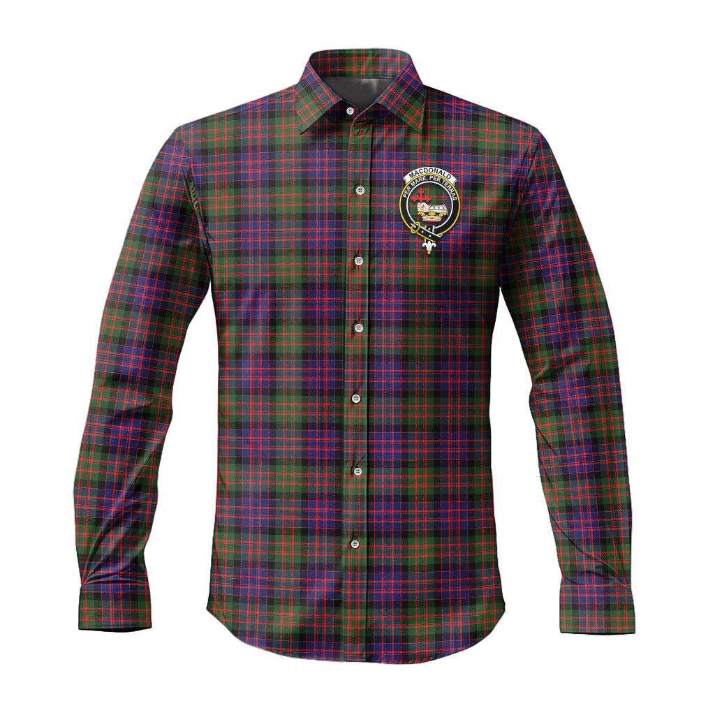 macdonald-modern-tartan-long-sleeve-button-up-shirt-with-family-crest