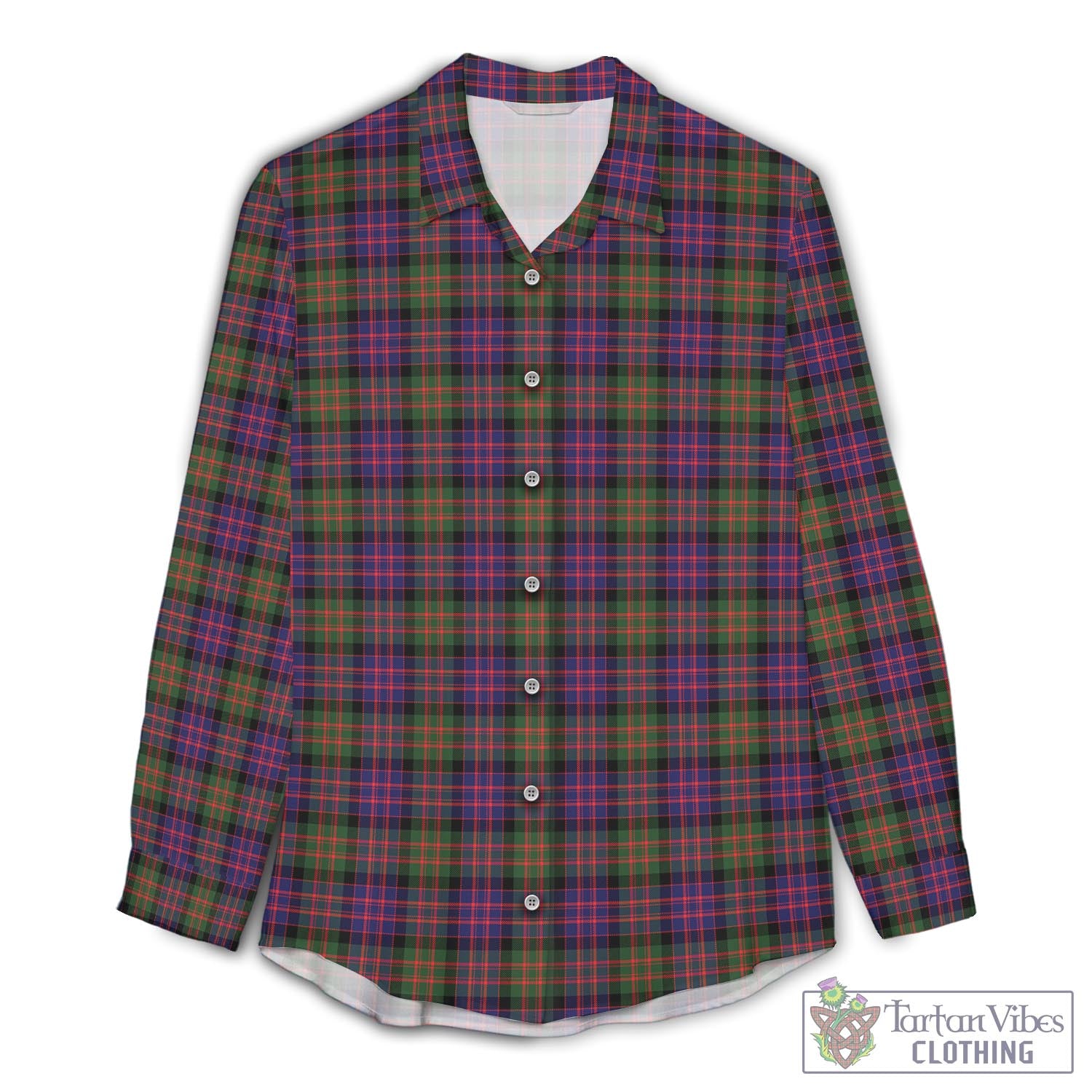 MacDonald Modern Tartan Womens Casual Shirt